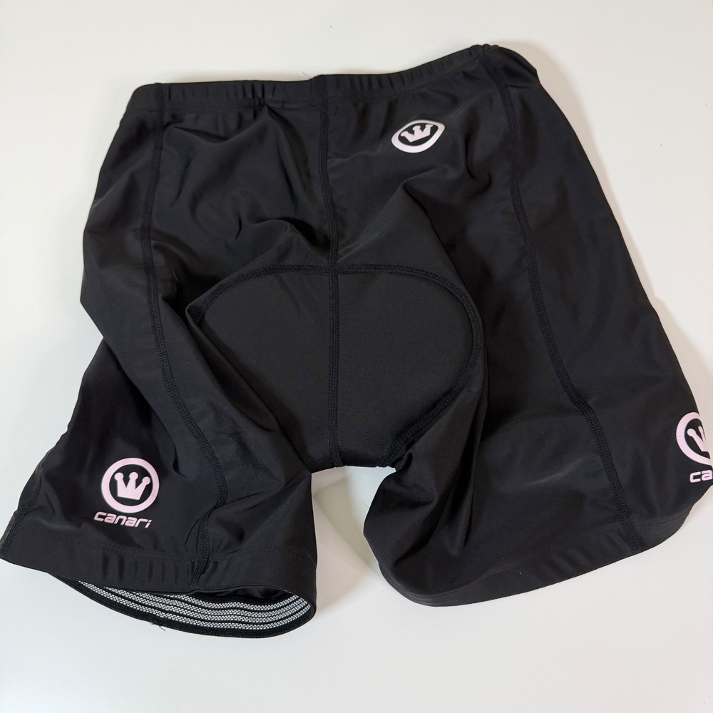 Canari Padded Cycling Shorts Womens Medium Biking Athletic Comfort Padded